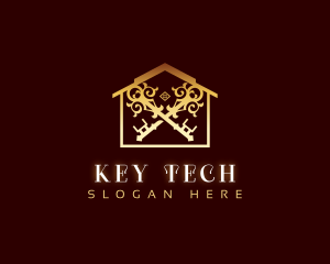 Luxury Real Estate Key logo design