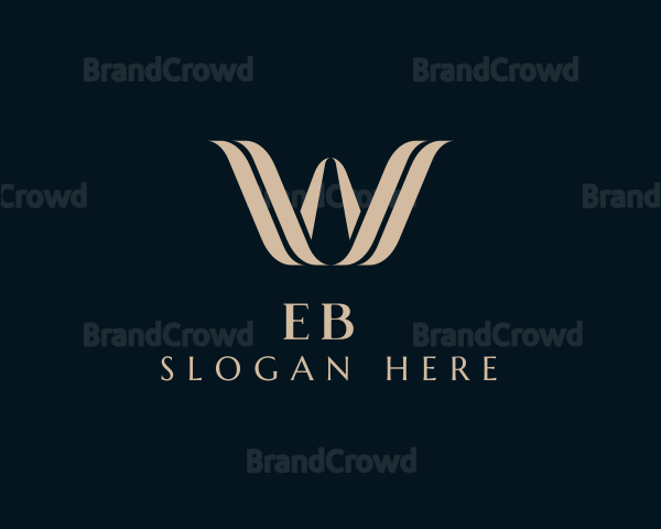 Luxury Boutique Letter W Logo