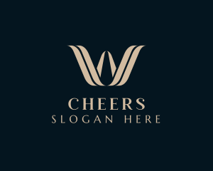 Luxury Boutique Letter W Logo