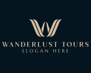 Luxury Boutique Letter W logo design