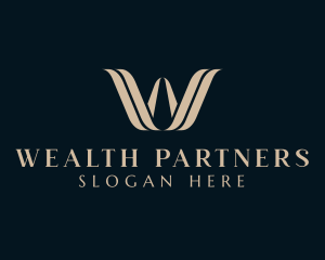 Luxury Boutique Letter W logo design