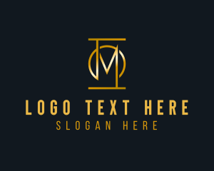 Fashion - Classy Boutique Letter M logo design