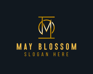 Classy Boutique Letter M logo design