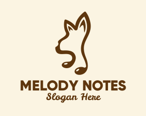 Notes - Kangaroo Music Notes logo design
