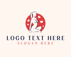 Woman - Sexy Stripper Woman logo design