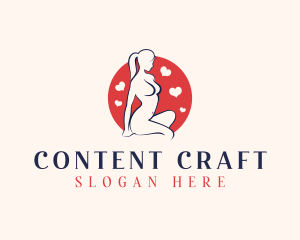 Sexy Stripper Woman logo design