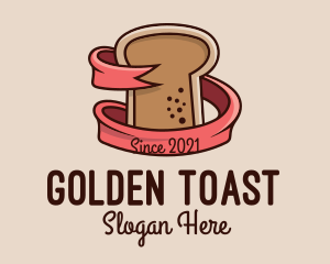 Toast - Bread Toast Bakery logo design