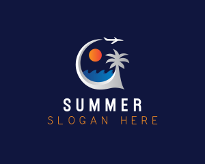 Island Tour Vacation logo design