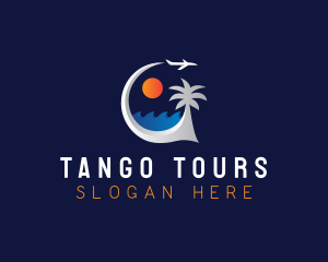 Island Tour Vacation logo design