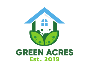 Green Plant House logo design