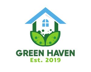 Green Plant House logo design