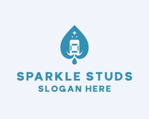 Clean Sparkle Car Wash  logo design