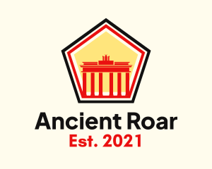 Ancient German Landmark logo design