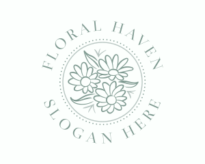 Bouquet - Flower Bouquet Spa logo design