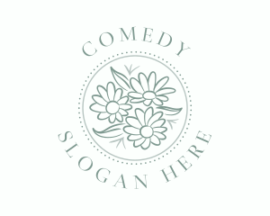 Botanist - Flower Bouquet Spa logo design