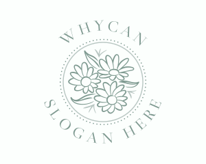 Artisanal - Flower Bouquet Spa logo design