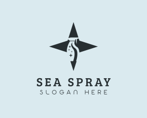 Housekeeping Spray Bottle logo design