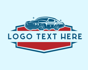 Motor Parts - Automobile Detailing Car logo design