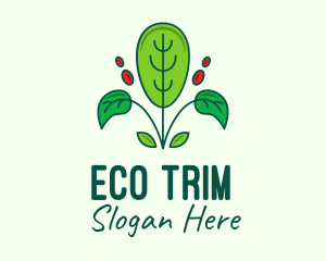 Eco Plant Gardening logo design