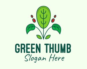 Eco Plant Gardening logo design