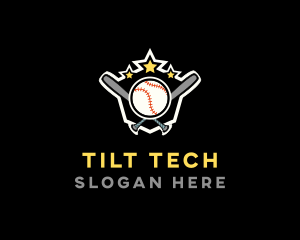 Baseball Game Shield logo design