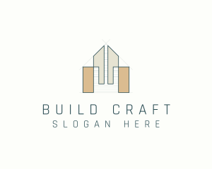 Cityscape Building Architecture  logo design