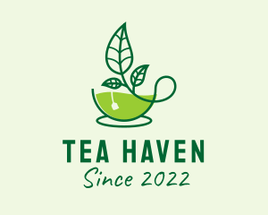 Teacup - Organic Tea Cafe logo design