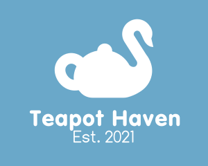Teapot - Teapot Kettle Swan logo design