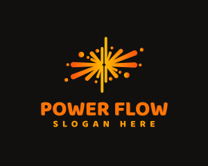 Solar Power Energy logo design