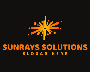 Solar Power Energy logo design