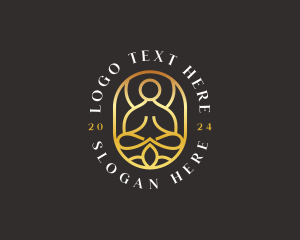 Yogi - Wellness Spa Meditation logo design