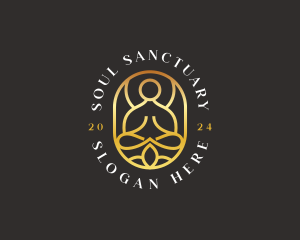 Spirituality - Wellness Spa Meditation logo design