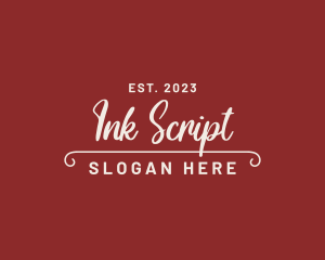 Retro Casual Script logo design