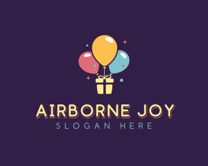 Balloon - Balloon Birthday Gift logo design