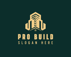 Residential Building Property logo design