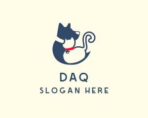 Dog Cat Veterinary Logo