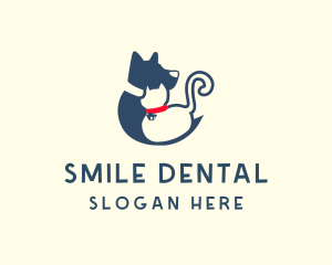 Shelter - Dog Cat Veterinary logo design