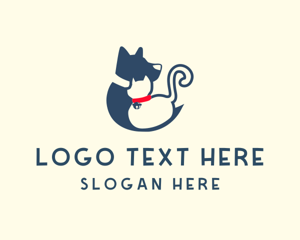 Grooming - Dog Cat Veterinary logo design