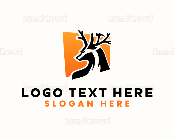 Deer Antler Carpentry Logo