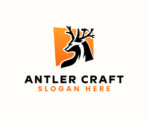 Deer Antler Carpentry logo design