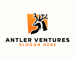 Antler - Deer Antler Carpentry logo design