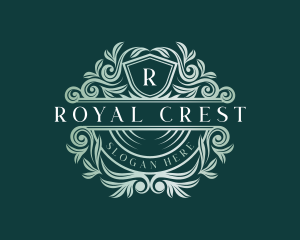 Royal Crest Shield logo design