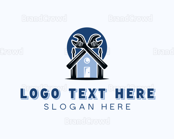 House Construction Builder Logo