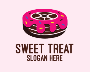 Doughnut - Sweet Doughnut Wheel logo design