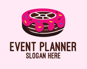 Bake - Sweet Doughnut Wheel logo design