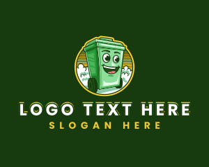 Garbage - Trash Bin Cleaning logo design