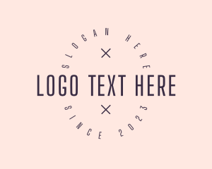 Hipster - Elegant Fashion Apparel logo design