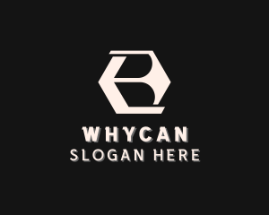 Hexagon Company Letter B Logo