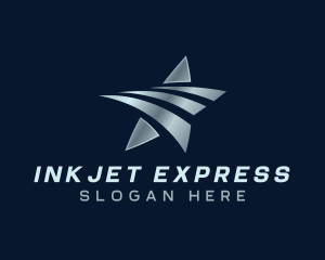 Logistics Star Express logo design