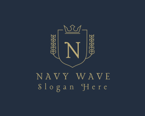 Royal Navy Crest logo design